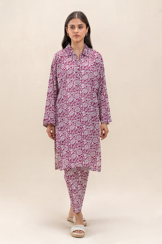 2 PIECE PRINTED LAWN SUIT (PRET)