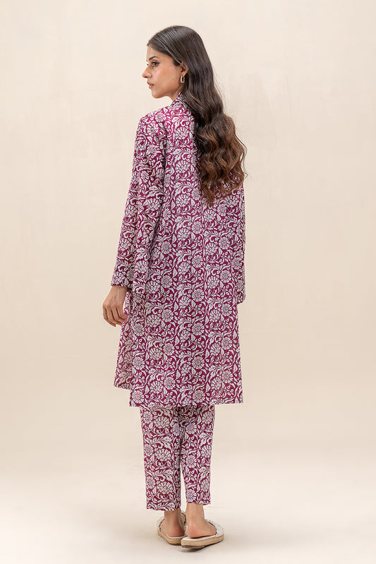 2 PIECE PRINTED LAWN SUIT (PRET)