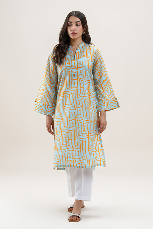 PRINTED LAWN SHIRT (PRET)