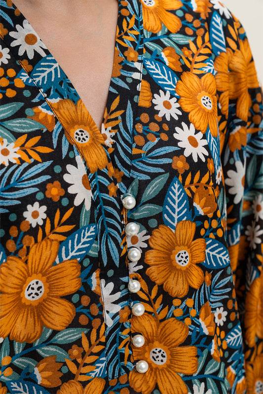2 PIECE PRINTED LAWN SUIT (PRET)