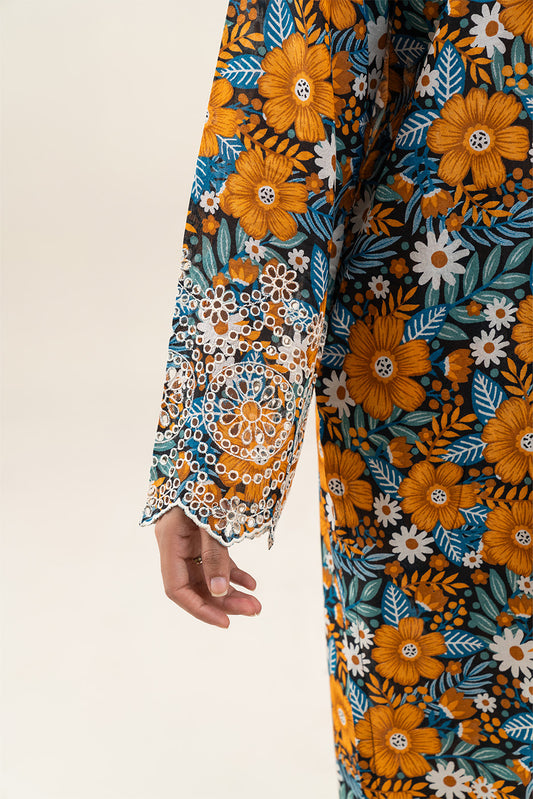 2 PIECE PRINTED LAWN SUIT (PRET)
