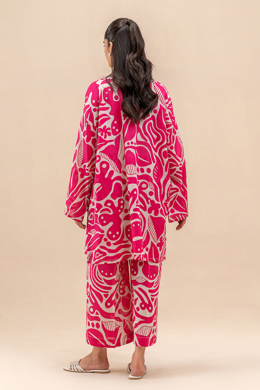 2 PIECE PRINTED LAWN SUIT (PRET)