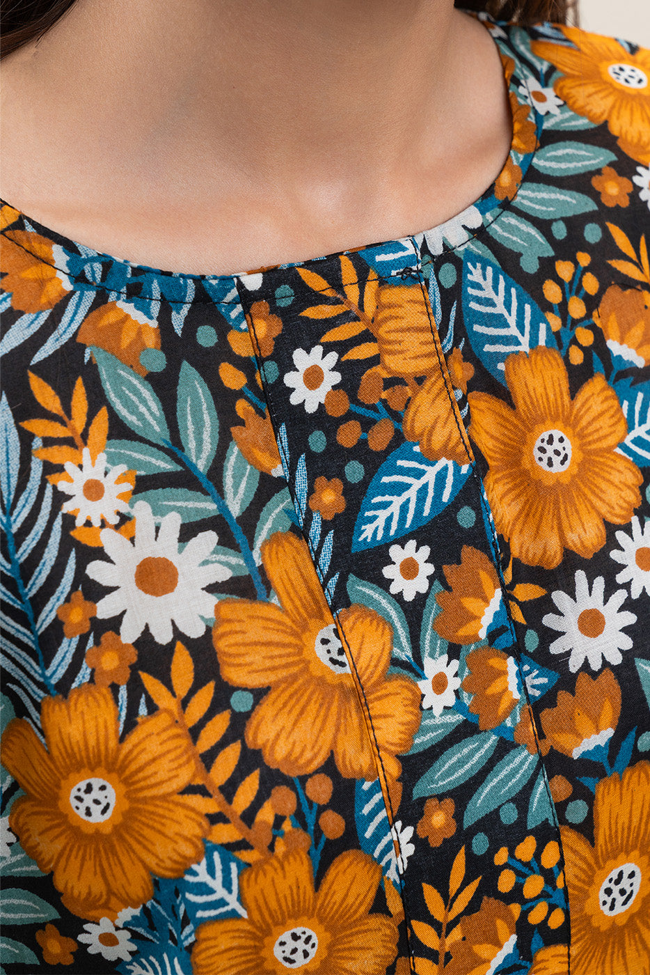 PRINTED LAWN SHIRT (PRET)
