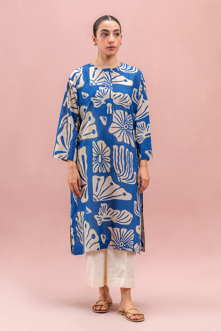 PRINTED LAWN SHIRT (PRET)