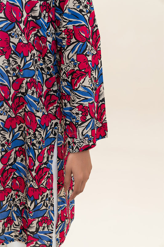 PRINTED LAWN SHIRT (PRET)