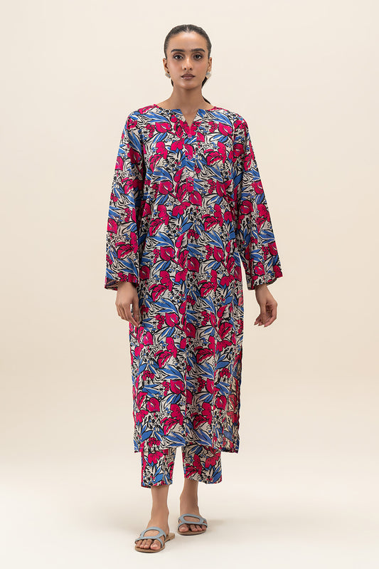 2 PIECE PRINTED LAWN SUIT (PRET)