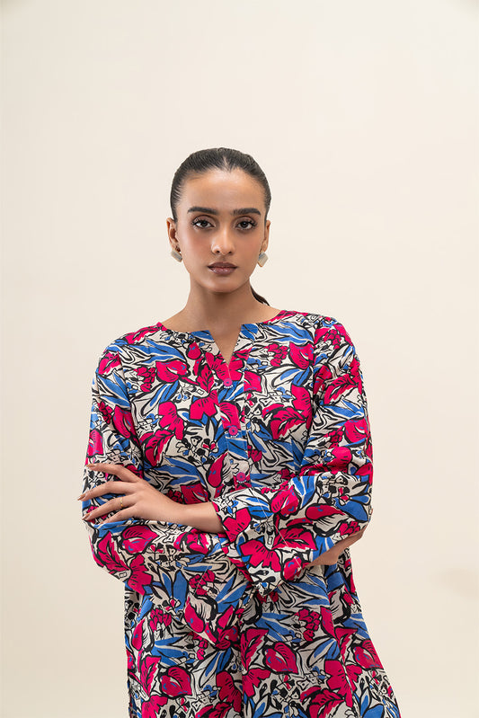 2 PIECE PRINTED LAWN SUIT (PRET)