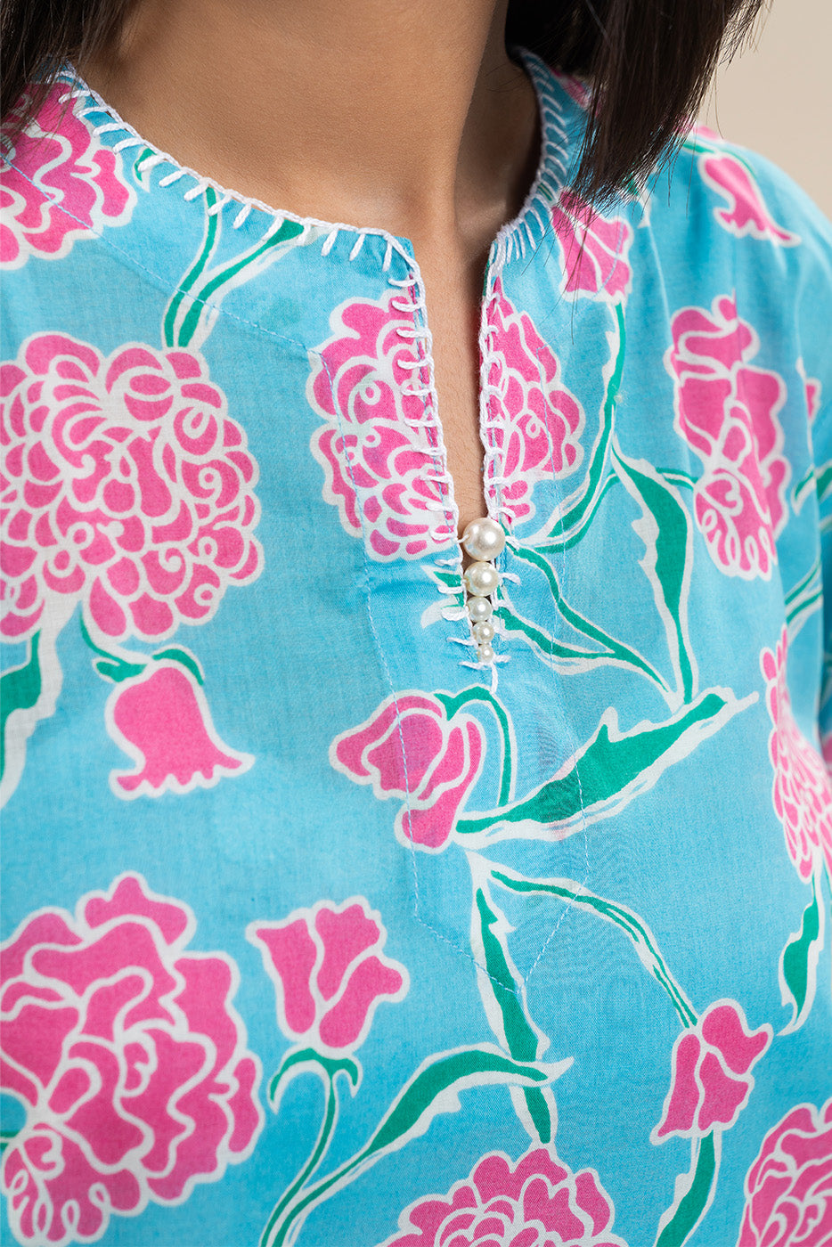 PRINTED LAWN SHIRT (PRET)