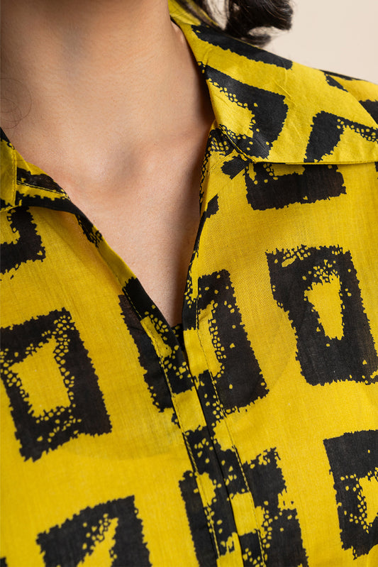 PRINTED LAWN SHIRT (PRET)