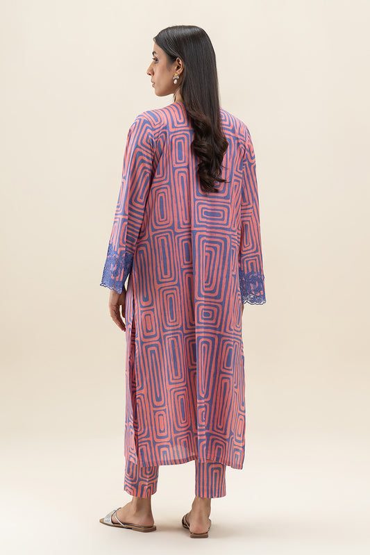 2 PIECE PRINTED LAWN SUIT (PRET)