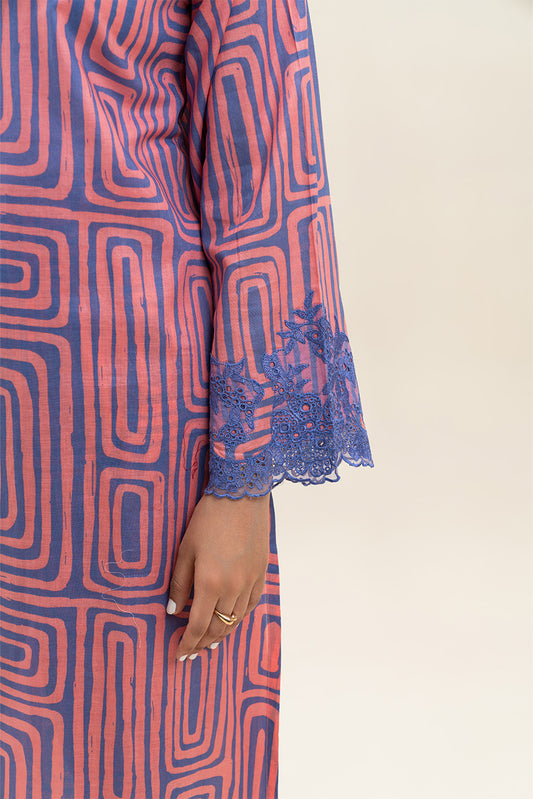 2 PIECE PRINTED LAWN SUIT (PRET)