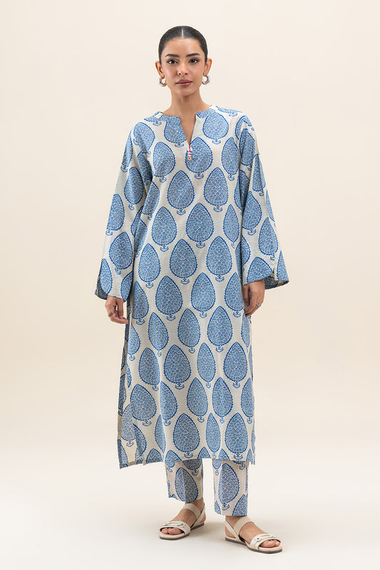 2 PIECE PRINTED LAWN SUIT (PRET)