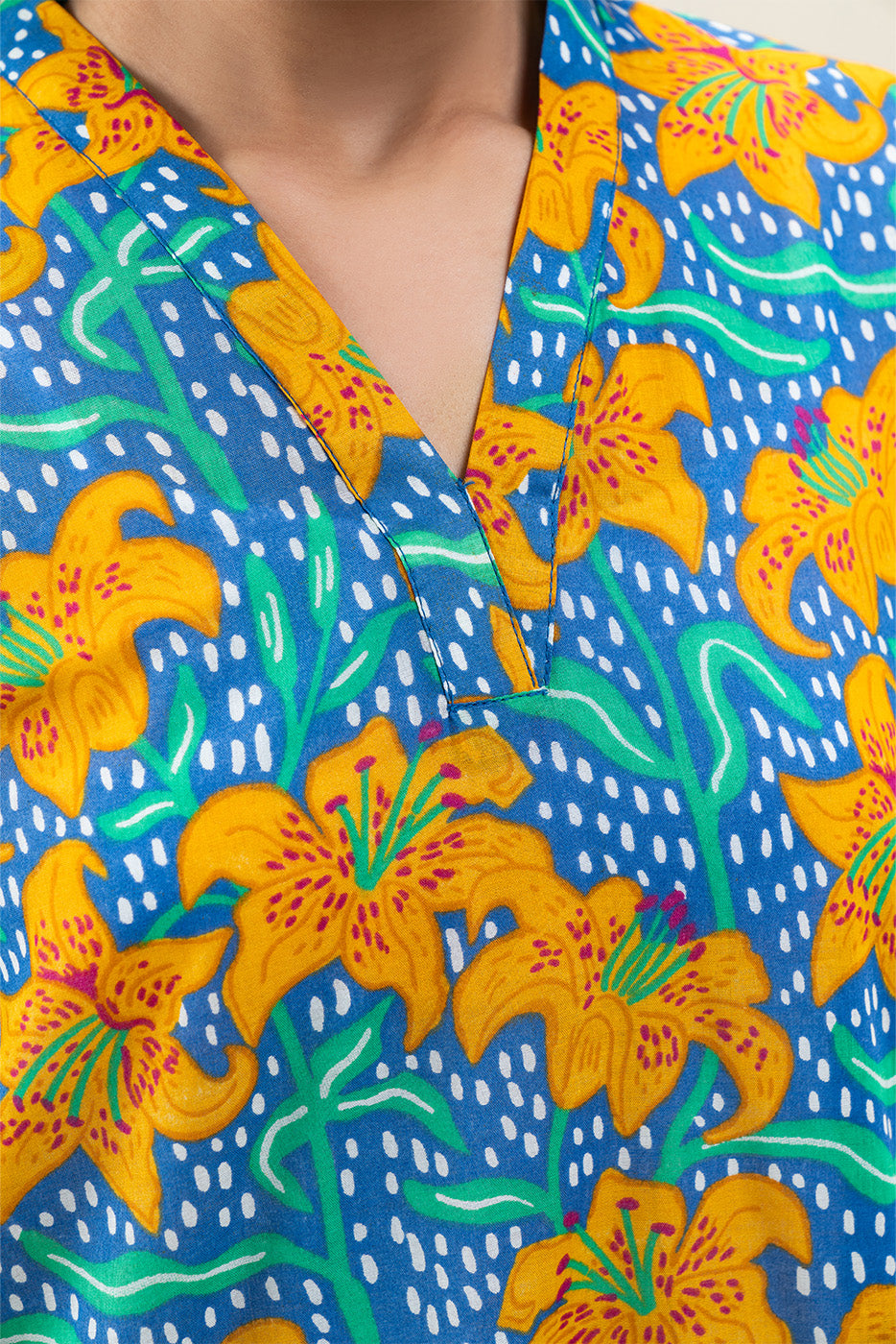 PRINTED LAWN SHIRT (PRET)
