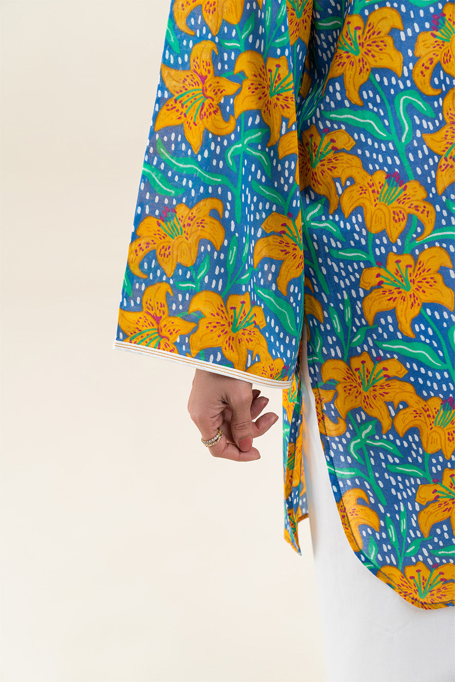 PRINTED LAWN SHIRT (PRET)