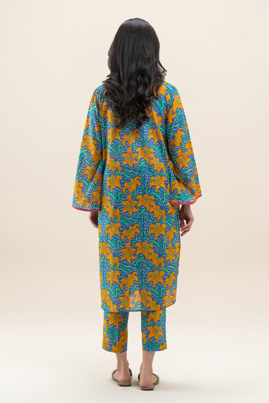 2 PIECE PRINTED LAWN SUIT (PRET)