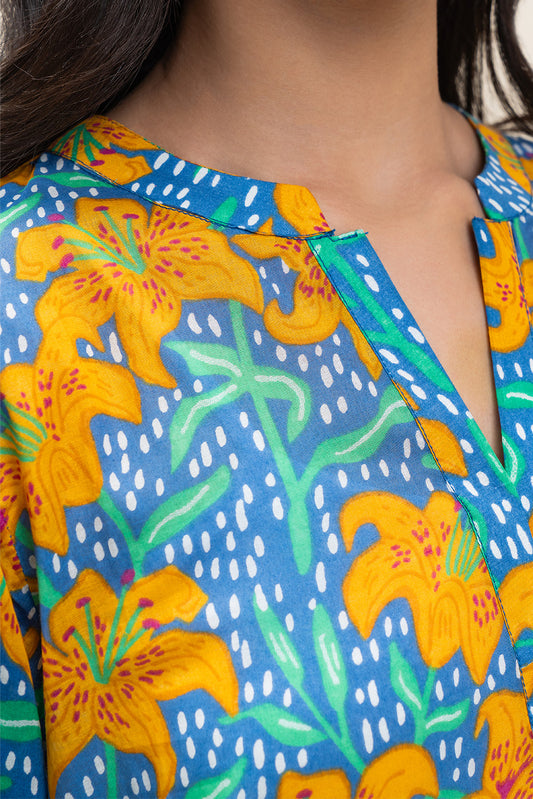 2 PIECE PRINTED LAWN SUIT (PRET)