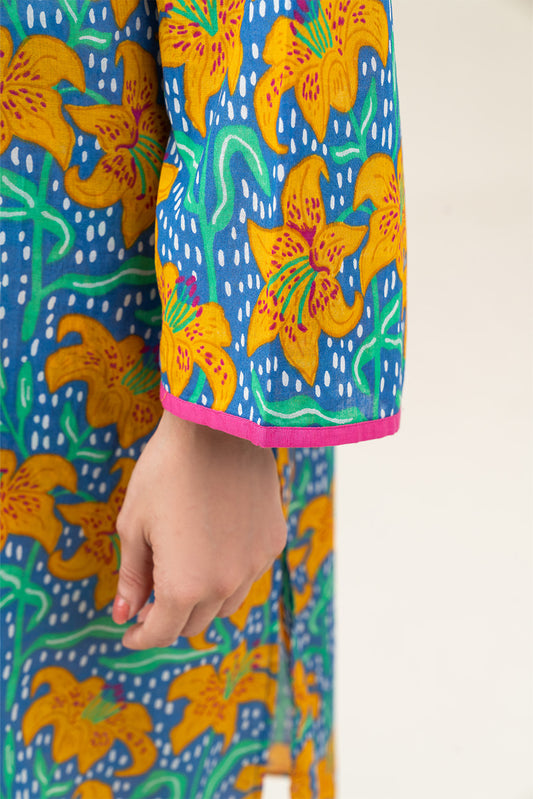 2 PIECE PRINTED LAWN SUIT (PRET)