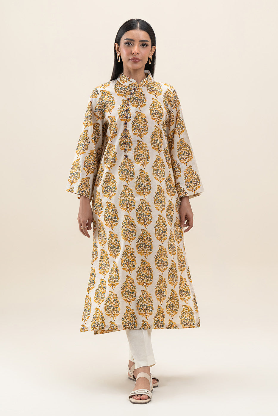 PRINTED LAWN SHIRT (PRET)