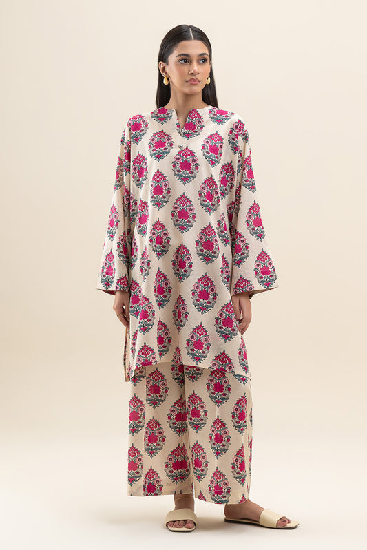 2 PIECE PRINTED LAWN SUIT (PRET)