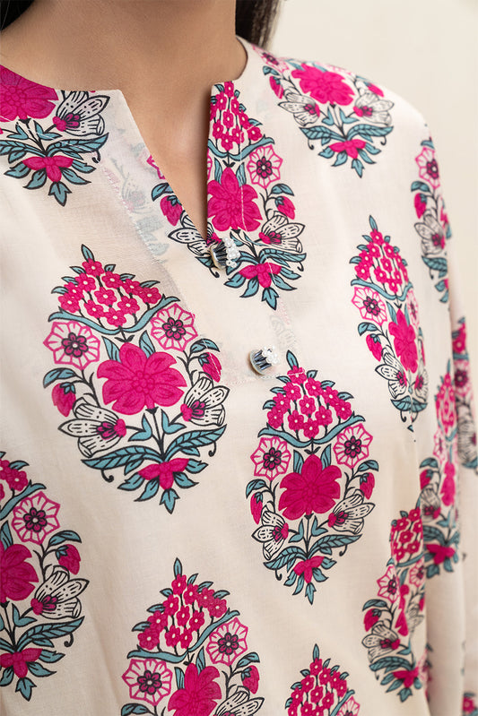 2 PIECE PRINTED LAWN SUIT (PRET)