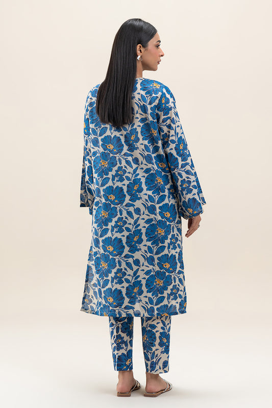 2 PIECE PRINTED LAWN SUIT (PRET)