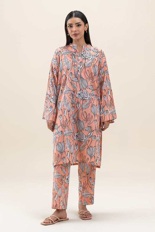 2 PIECE PRINTED LAWN SUIT (PRET)