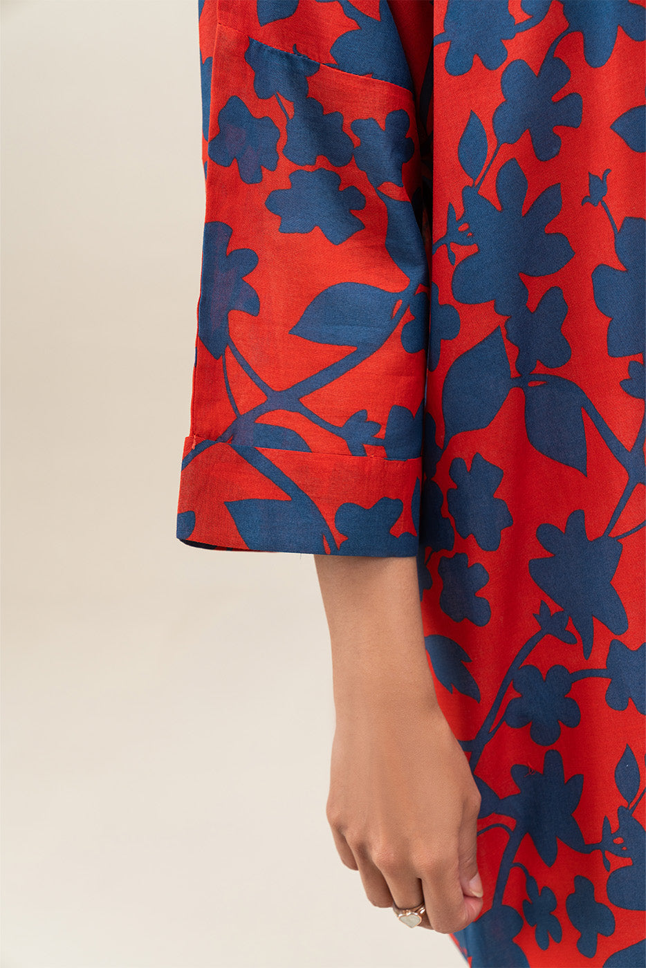 PRINTED LAWN SHIRT (PRET)