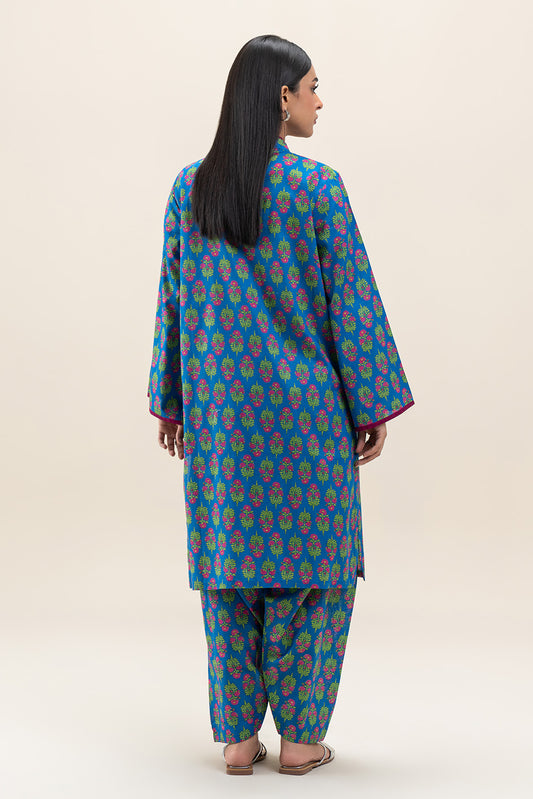 2 PIECE PRINTED LAWN SUIT (PRET)