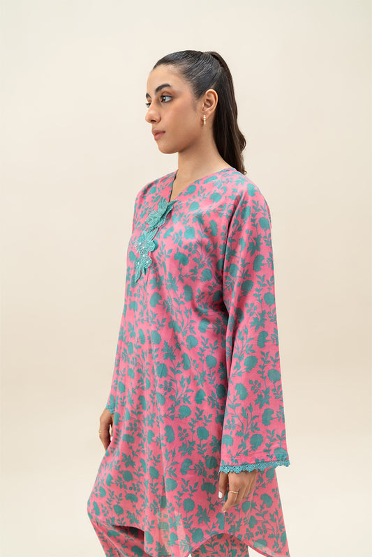 2 PIECE PRINTED LAWN SUIT (PRET)