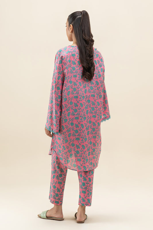2 PIECE PRINTED LAWN SUIT (PRET)