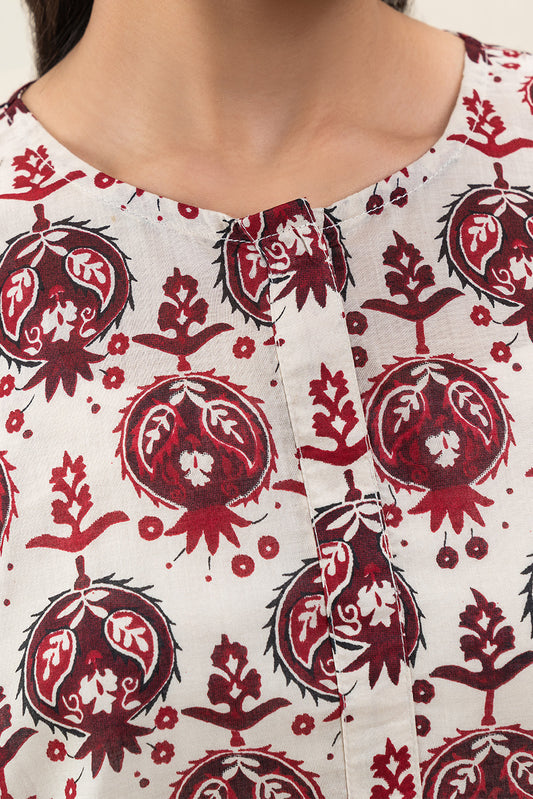 2 PIECE PRINTED LAWN SUIT (PRET)