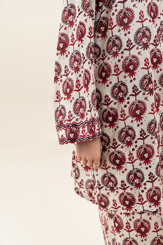 2 PIECE PRINTED LAWN SUIT (PRET)