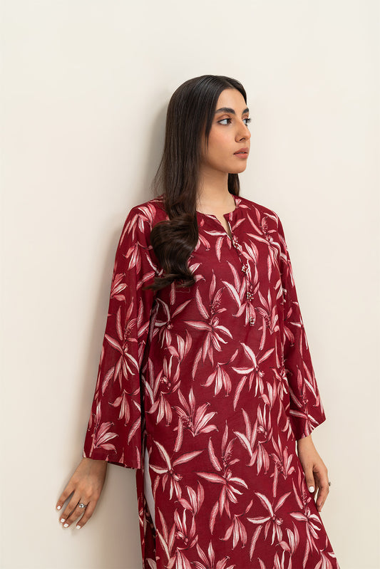 PRINTED LAWN SHIRT (PRET)