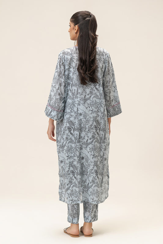 2 PIECE PRINTED LAWN SUIT (PRET)