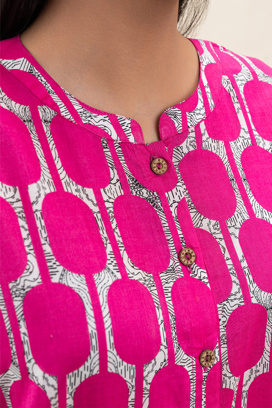 PRINTED LAWN SHIRT (PRET)