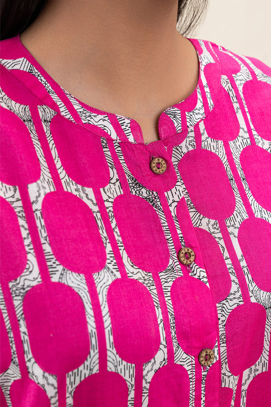 PRINTED LAWN SHIRT (PRET)