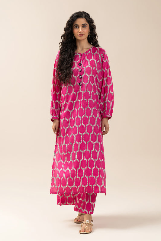 2 PIECE PRINTED LAWN SUIT (PRET)