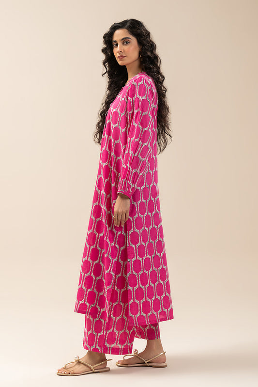 2 PIECE PRINTED LAWN SUIT (PRET)