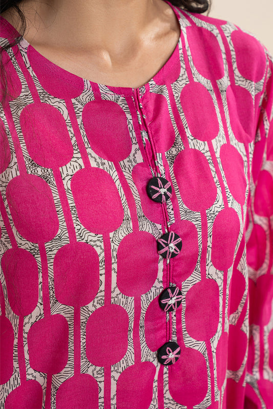 2 PIECE PRINTED LAWN SUIT (PRET)