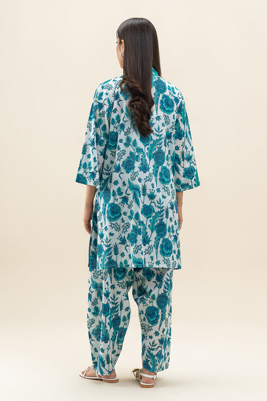 2 PIECE PRINTED LAWN SUIT (PRET)
