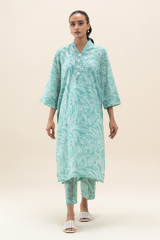 2 PIECE PRINTED LAWN SUIT (PRET)