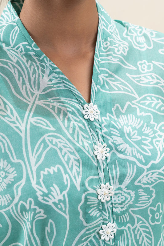 2 PIECE PRINTED LAWN SUIT (PRET)