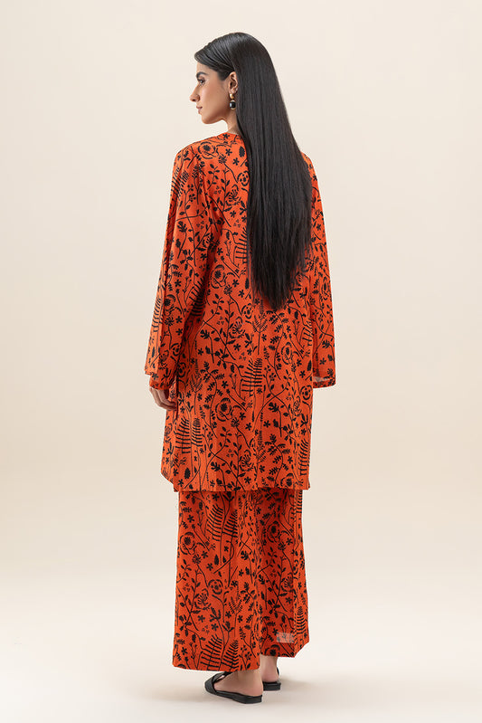 2 PIECE PRINTED LAWN SUIT (PRET)