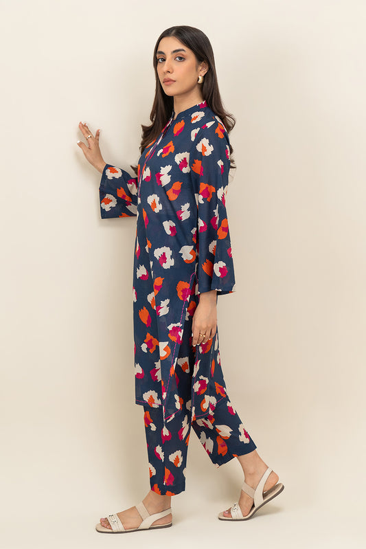 2 PIECE PRINTED LAWN SUIT (PRET)