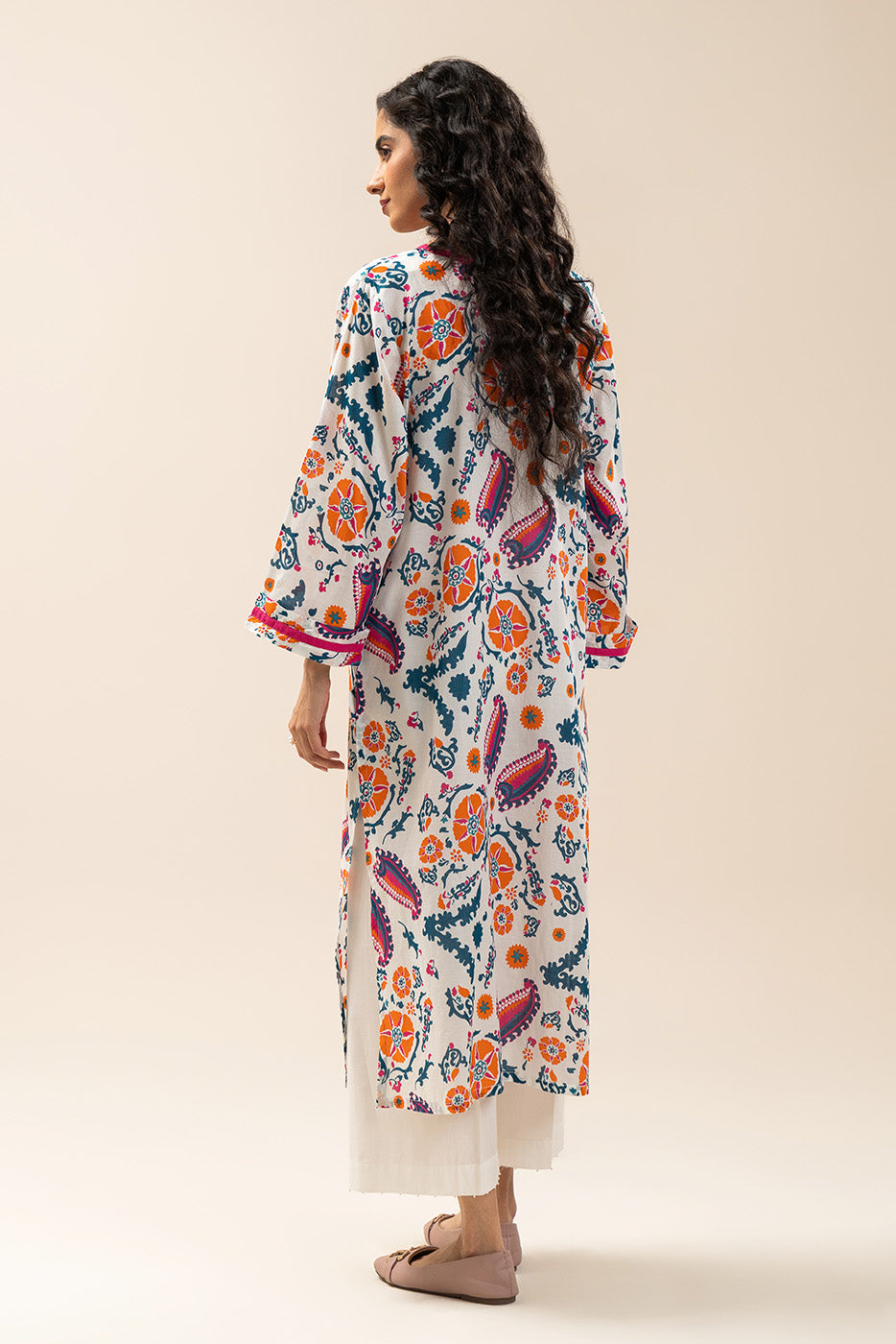 PRINTED LAWN SHIRT (PRET)