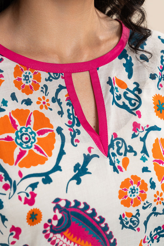 PRINTED LAWN SHIRT (PRET)