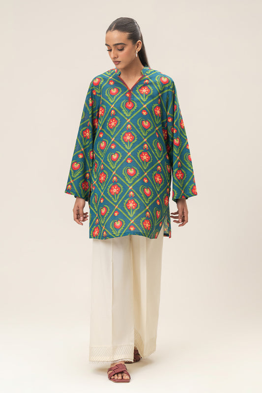 PRINTED LAWN SHIRT (PRET)