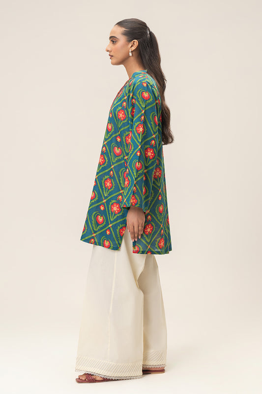 PRINTED LAWN SHIRT (PRET)
