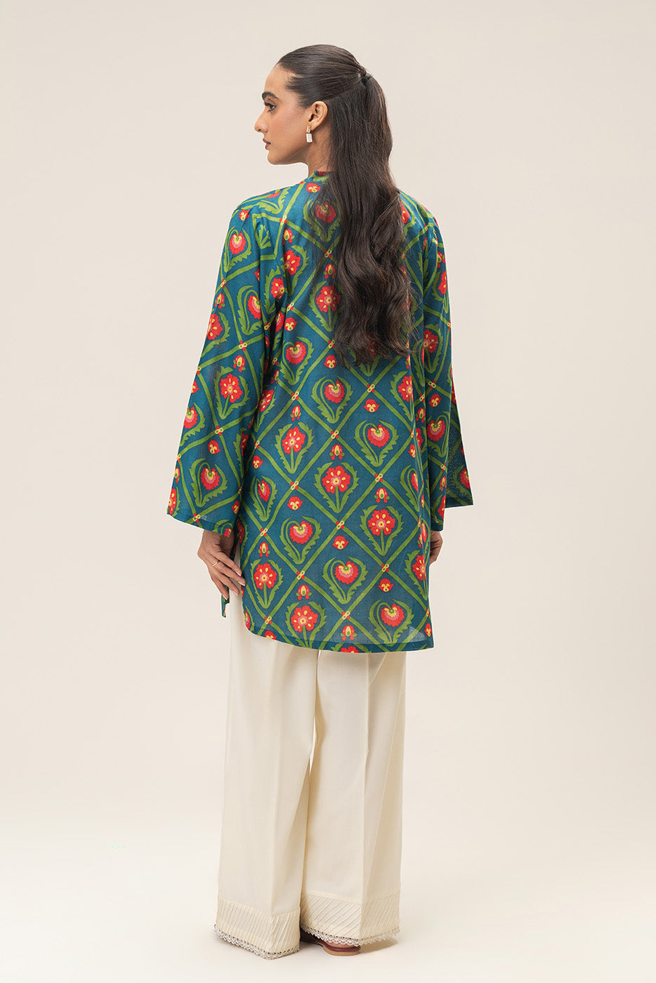 PRINTED LAWN SHIRT (PRET)