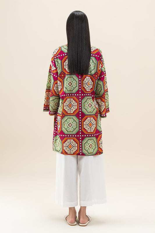 PRINTED LAWN SHIRT (PRET)